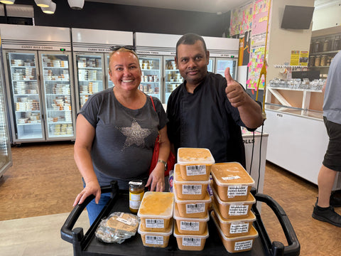 How Belinda Catered a 50-Person Birthday at Home Using Chilli Farms Curry Sauces